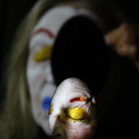 Renate Hahn: Still aus der Performance Zeitläufe, 2012